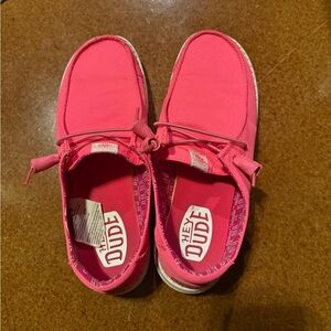 Hey Dude Women's in Bright Pink